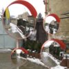 Дорожные зеркала с козырьком разных диаметров